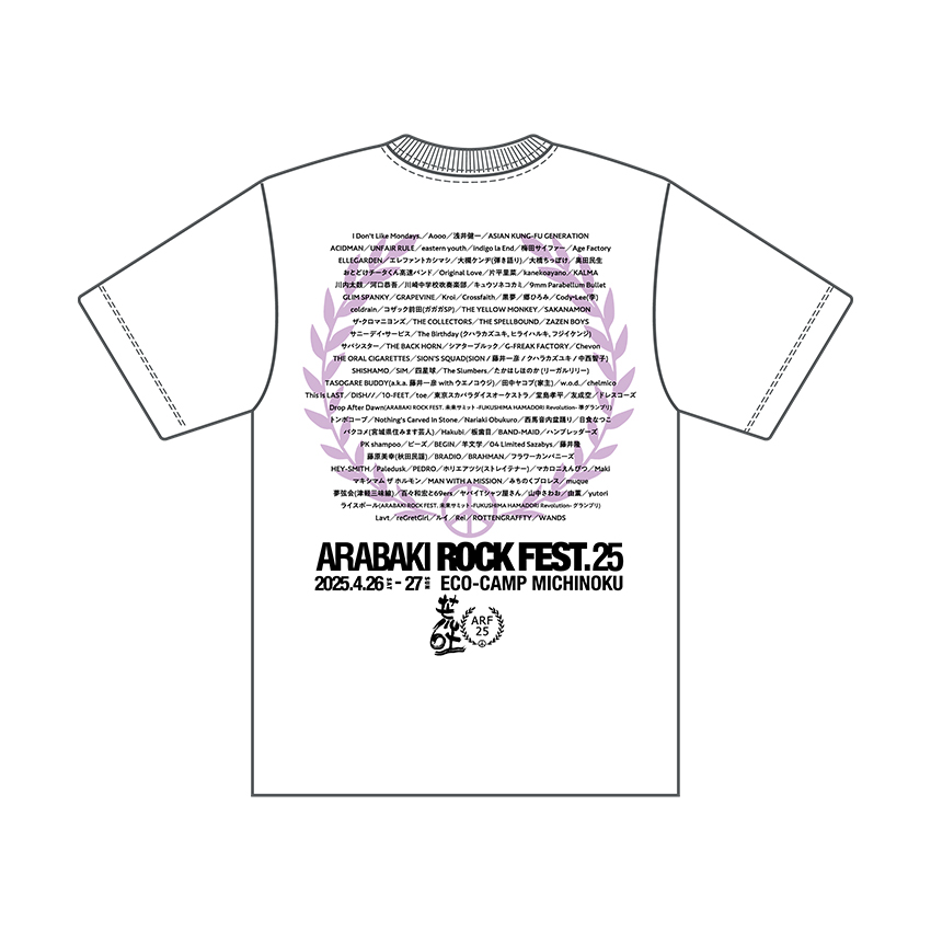 オフィシャルTシャツA<ホワイト>