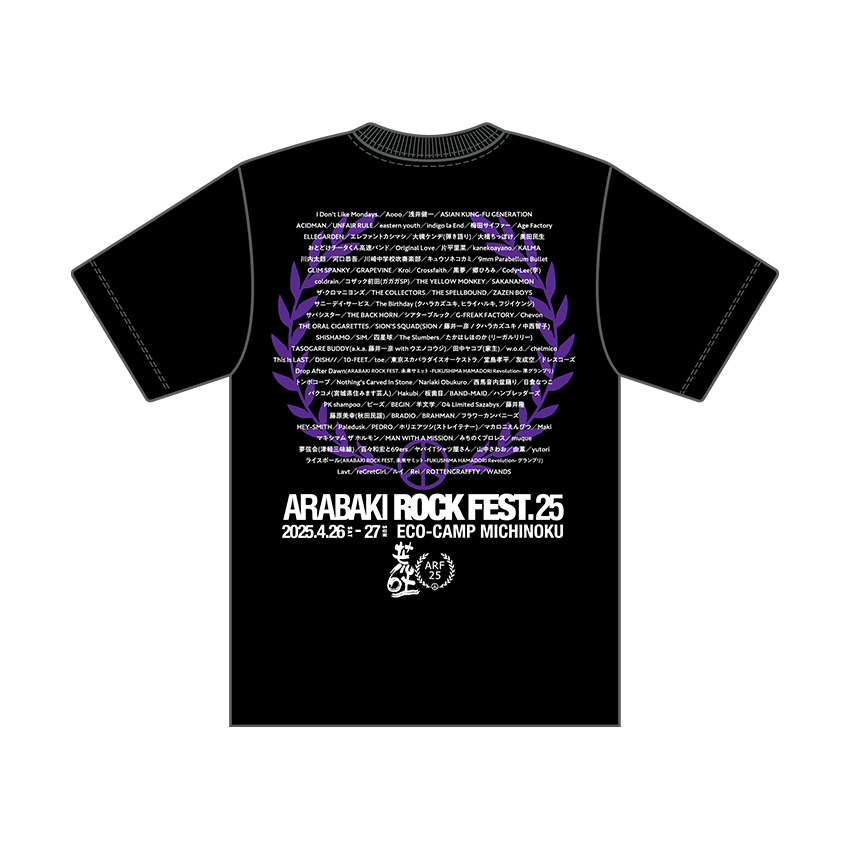 オフィシャルTシャツA<ブラック>