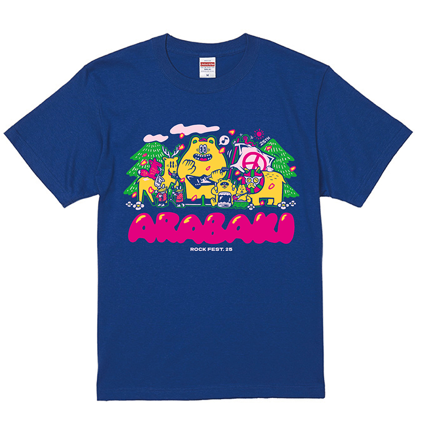 渡辺奈央デザインTシャツ＜ロイヤルブルー＞