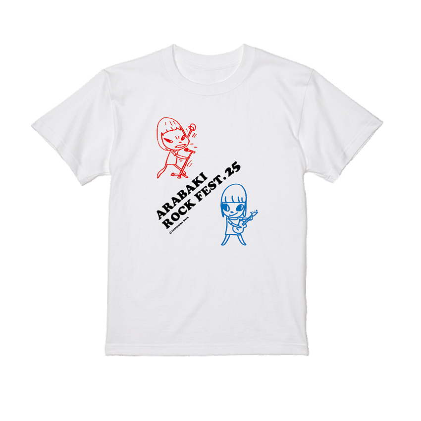 荒吐×奈良美智 Tシャツ＜ホワイト＞