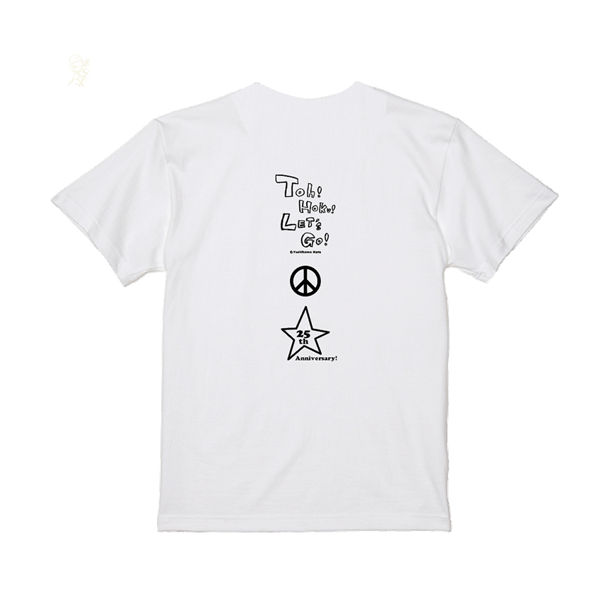 荒吐×奈良美智 Tシャツ<ホワイト>