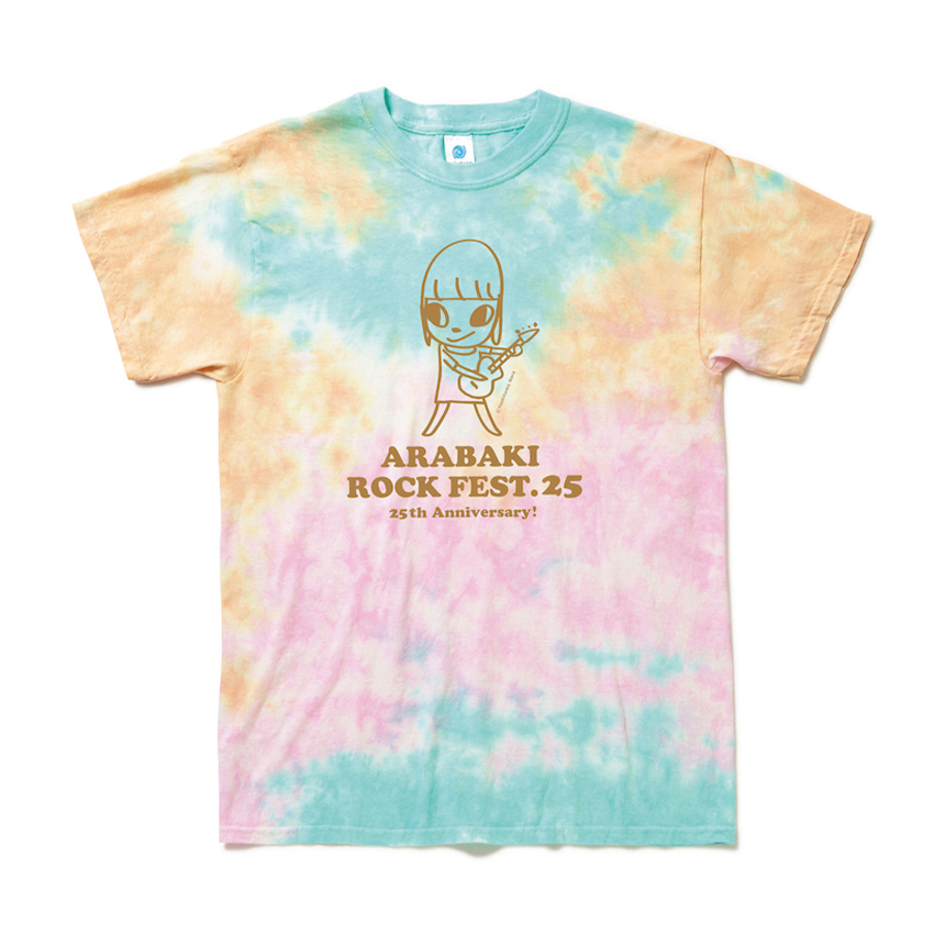 荒吐×奈良美智 タイダイTシャツ＜スノーコーン＞