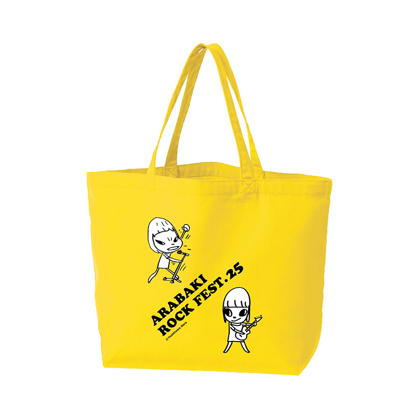 荒吐×奈良美智 トートバッグ<イエロー>