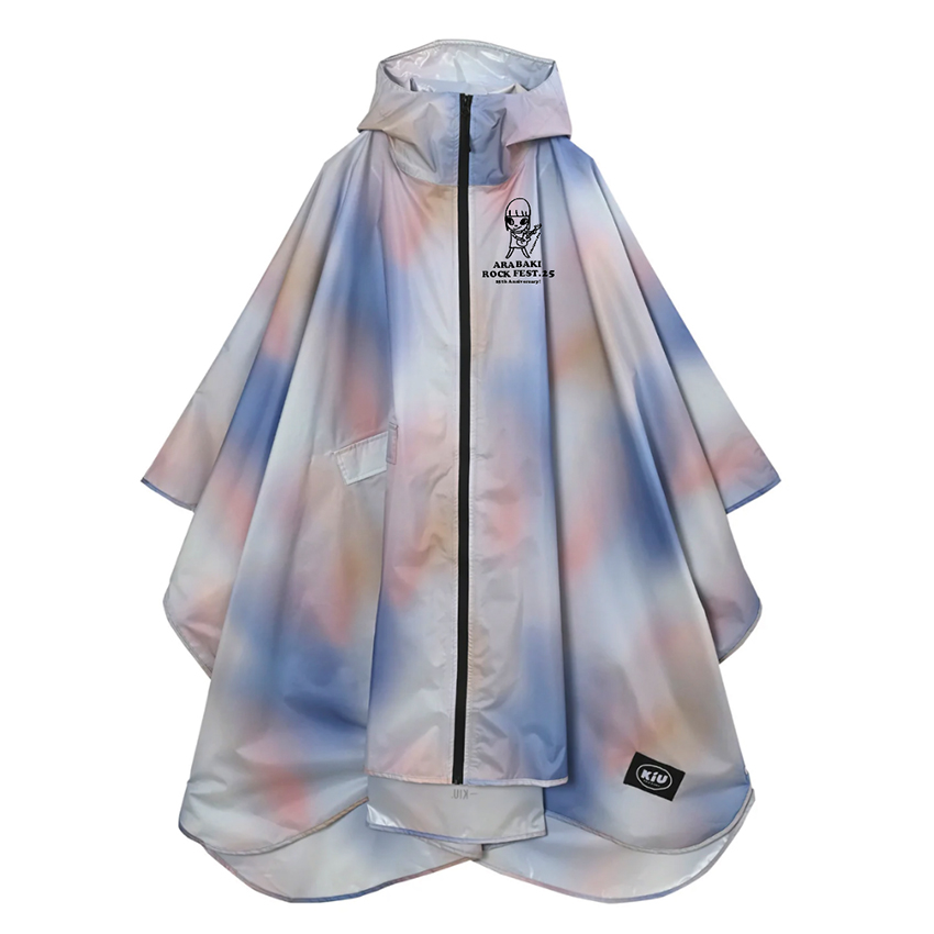 荒吐×奈良美智×KiUレインポンチョ＜サーモグラフィ＞