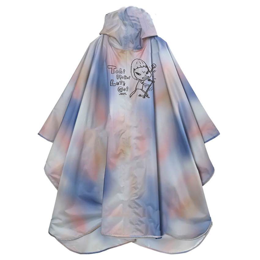 荒吐×奈良美智×KiUレインポンチョ<サーモグラフィ>