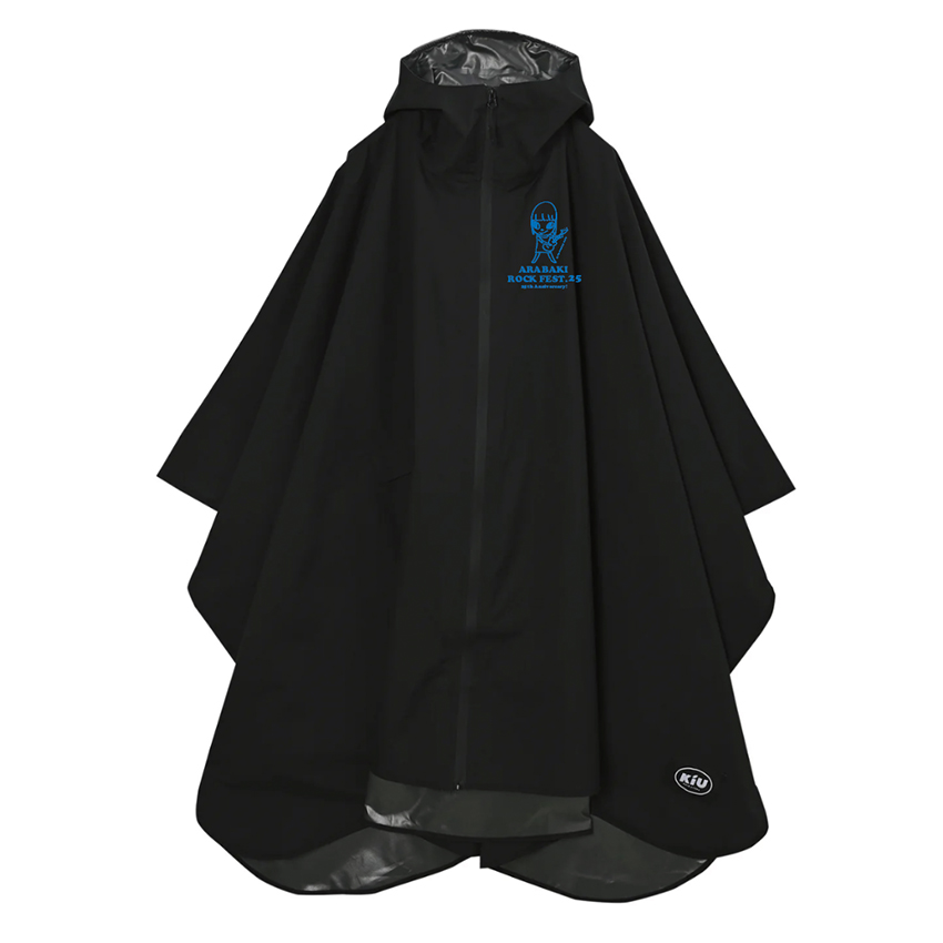 荒吐×奈良美智×KiUレインポンチョ＜ブラック＞
