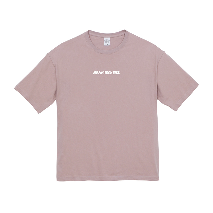ビッグシルエットTシャツ（スモーキーピンク）