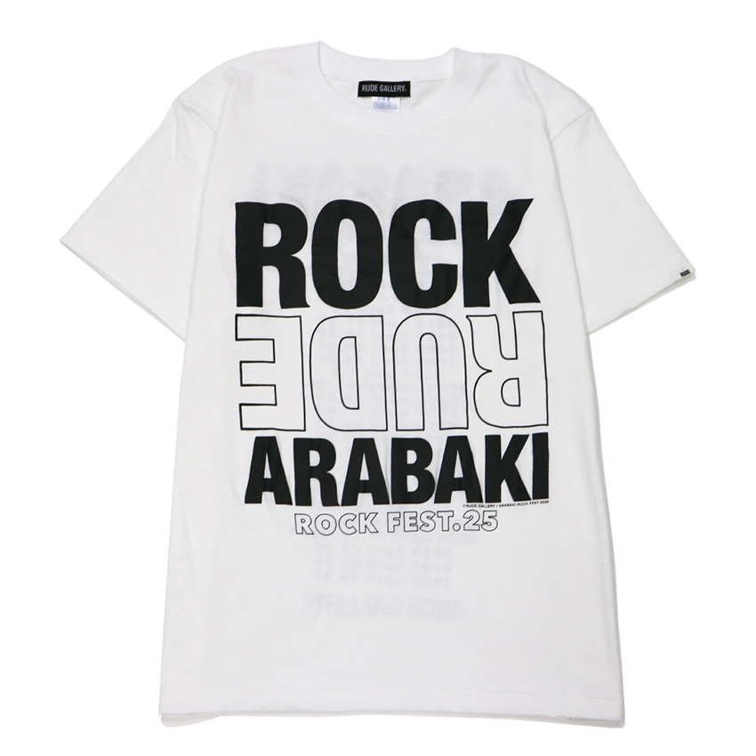 【ARABAKI×RUDE GALLERY】 Tシャツ＜ホワイト＞