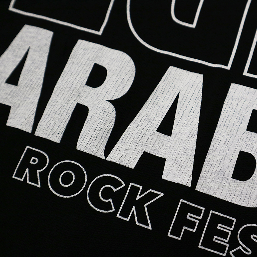 【ARABAKI×RUDE GALLERY】 Tシャツ<ブラック>