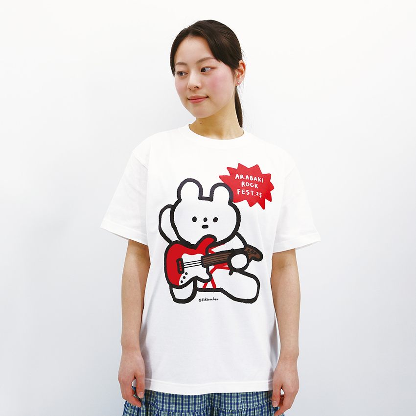 荒吐×きっこうちゃん FIRE&ICE Tシャツ<ホワイト>
