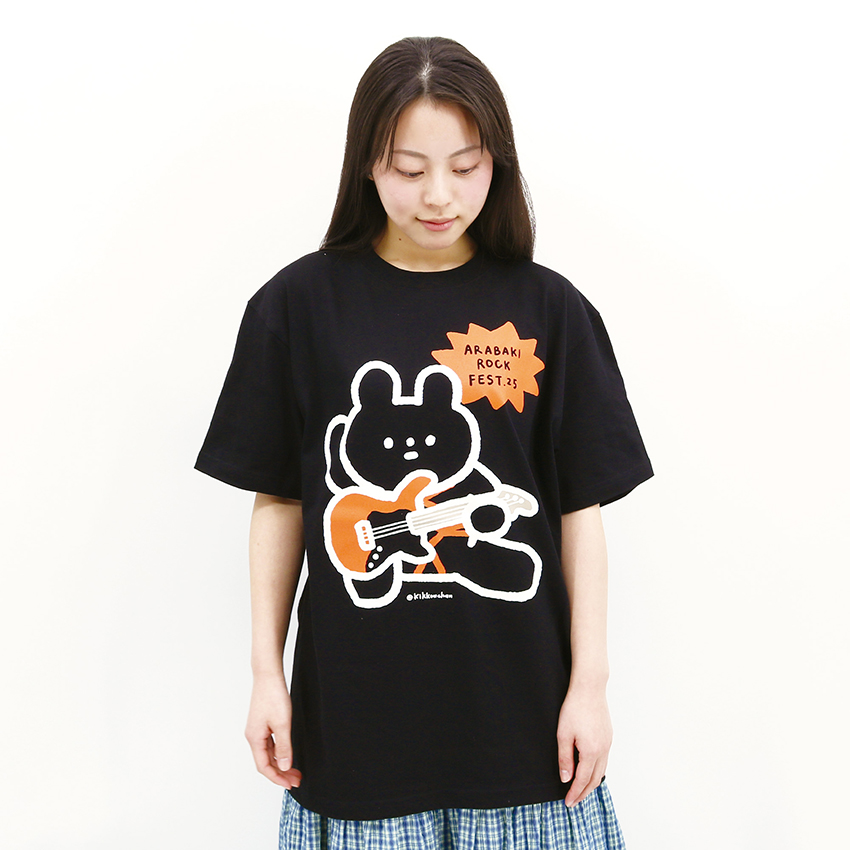 荒吐×きっこうちゃん FIRE&ICE Tシャツ<ブラック>