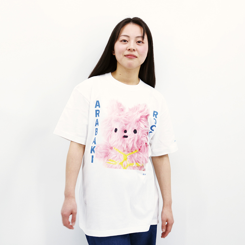 荒吐×きっこうちゃん ふさふさ Tシャツ<ホワイト>