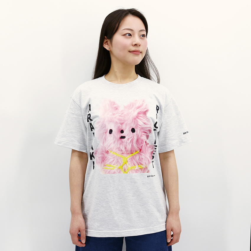 荒吐×きっこうちゃん ふさふさ Tシャツ<アッシュ>