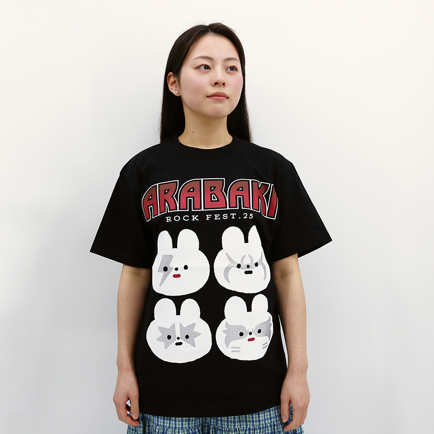 荒吐×きっこうちゃん KK Tシャツ<ブラック>